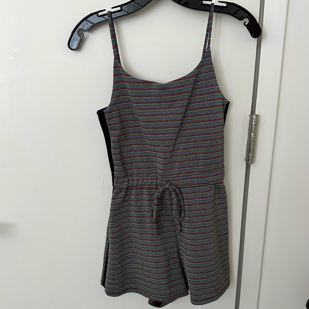 Topshop Rainbow Metallic Rompers | Size 2
